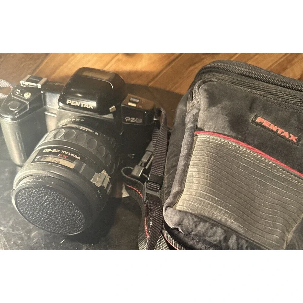 Pentax PZ-10 Camera with‎ 28-80mm AF Power Zoom Lens & Case Tested